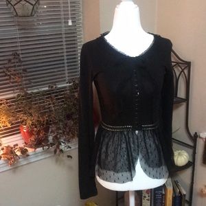 Black long sleeved shirt